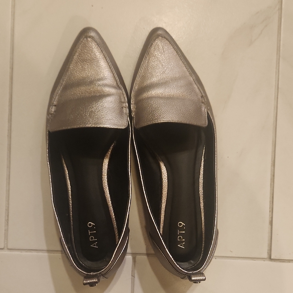 Apt. 9 Women's Silver Flats